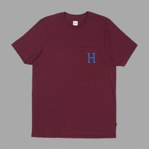Classic Pocket tee Burgundy 